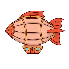 Steampunk Airship