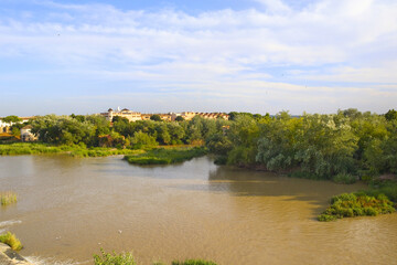 View of Guadalquivir River in Cordoba, Spain