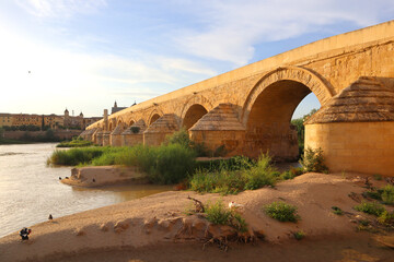 Roman bridge in Cordoba, Spain