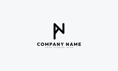 Letters AN Vector Monogram Logo Design 