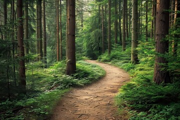 Obraz premium Forest trail