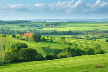 Fototapeta premium Rural countryside