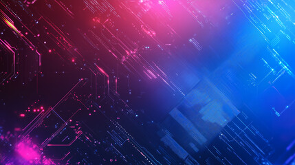 Sci-fi futuristic technology web banner or background
 