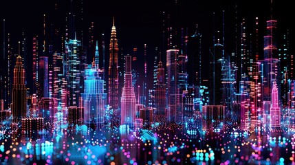 Neon Cityscape