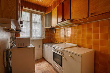 Fototapeta premium vintage kitchen interior