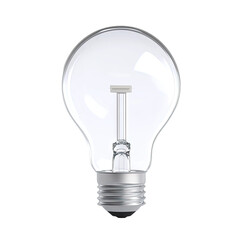 A classic light bulb, ready to illuminate.
