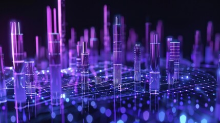 Digital Cityscape: A Futuristic Vision of Urban Development