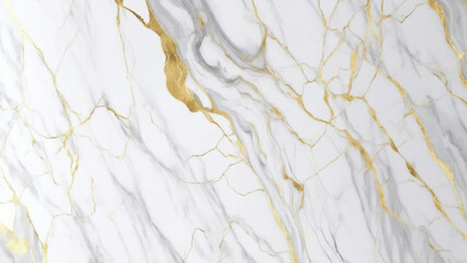 Luxurious white Carrara statuaries marble texture background. Calacatta glossy marble with golden streaks. Luxury White Gold Marble texture background vector. Panoramic Marbling texture design.