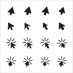 Arrow Cursor Icons Collection