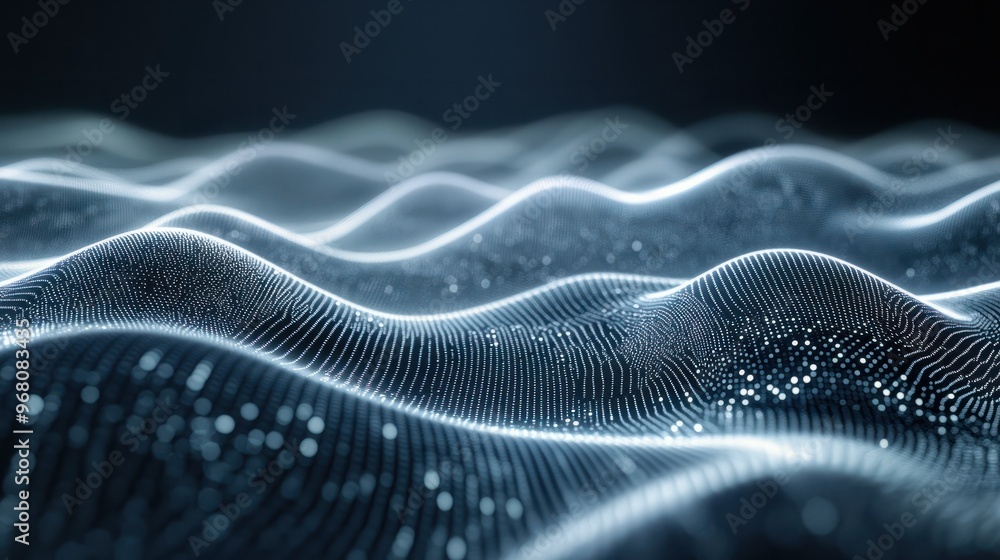 Poster abstract digital background. can be used for technological processes, neural networks and ai, digita