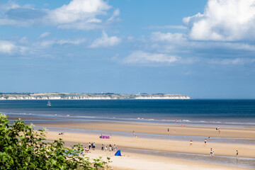 Sunshine day on the beach.