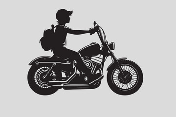 High-Quality Motorcycle Vector Illustrations