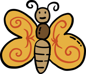  butterfly doodle