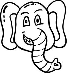 elephant doodle