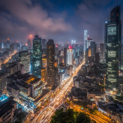 Obraz premium skyline view