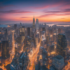 Obraz premium skyline view