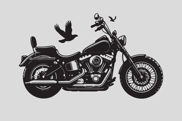 High-Quality Motorcycle Vector Illustrations