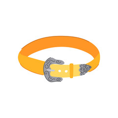 jeans belt cowboy cartoon. ranch cattle, saddle horse, wrangler outlaw jeans belt cowboy sign. isolated symbol vector illustration