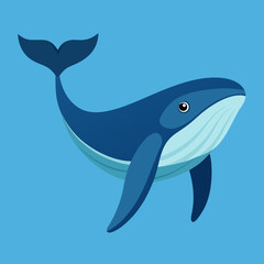 Fototapeta premium Vector design humpback whalefish