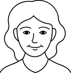 Modern Line Drawing Face Art with Minimalist Vector Illustration for Stylish Designs
