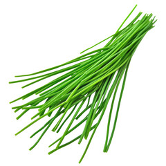 A bunch of fresh chives, ready to add a burst of flavor to your dish.