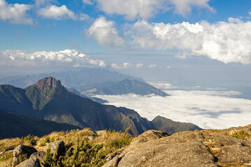 landscape with clouds