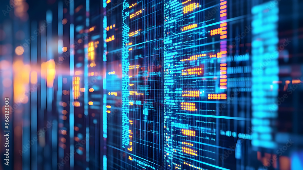 Aufkleber data analytics concept, classification and categorization of data