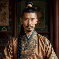 Obraz premium Historia Qing 