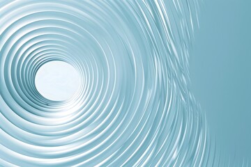 Abstract Swirling Patterns in Soft Blue Tones