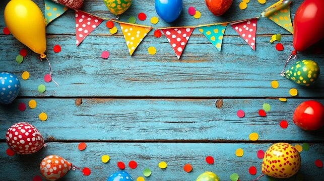 Fondo con espacio para a&ntilde;adir frases, felicitaciones de cumplea&ntilde;os, fiestas, eventos. 