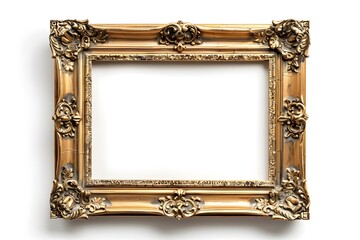 Elegant Ornate Picture Frame with Intricate Detailing