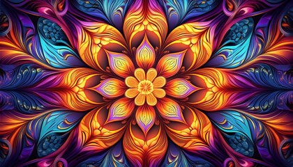 abstract fractal background