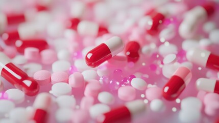 Flowing satin fabric in shades of pink and blue on a soft gradient background