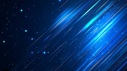 Abstract blue technology background with circuit diagram. Generative Ai