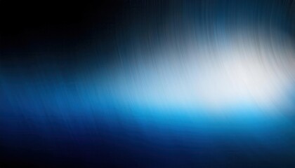 Fototapeta premium Abstract Gradient Motion: Dark Blue to Light Horizon with Subtle Curved Streaks in a Smooth Fade from Shadowy Depths to Bright Light Transition