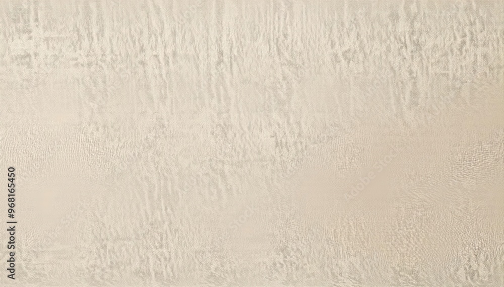 Poster Close-Up of Beige Textured Linen Fabric with Subtle Vertical Thread Weaving, Showcasing Natural Fiber and Minimalist Design for Use in Interior Decor, Textile Patterns, or Background Art