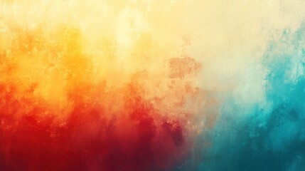 A blurry background, a digital painting, abstract illusionism, deep maroon, slate gray, ivory, and vivid red, gradient and patterns wallpaper, grainy poster art, aqua blue and bright gold