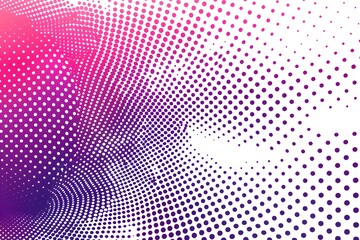 Vibrant Gradient Dot Pattern with Dynamic Flow
