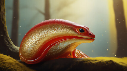 異世界の生物　AI画像　ジェネレーティブAI