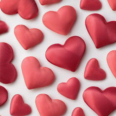 Obraz premium Heart Shaped Pattern