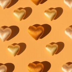 Obraz premium Heart Shaped Pattern