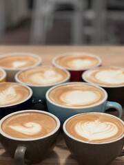 close up of a cup of coffee