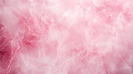 Fototapeta premium Elegant pink marble texture with natural veining, perfect for sophisticated backgrounds, banners, and marketing materials. Ideal for high-end designs with a soft, luxurious look and copy space.