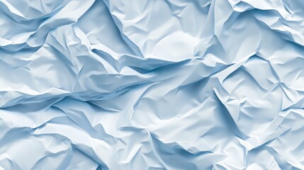 Obraz premium Abstract digital illustration of crushed crumpled and wrinkled paper like texture featuring a seamless pattern with a liquid wavy backdrop