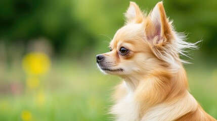 Curious Chihuahua with Alert Ears - Adorable Pet Photography