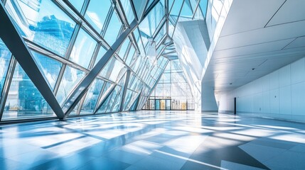 Modern Architecture with Large Windows