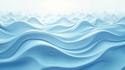 Obraz premium Calm Water with Gentle Waves