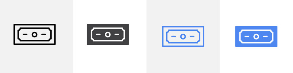 money icon vector set use for web ui or app