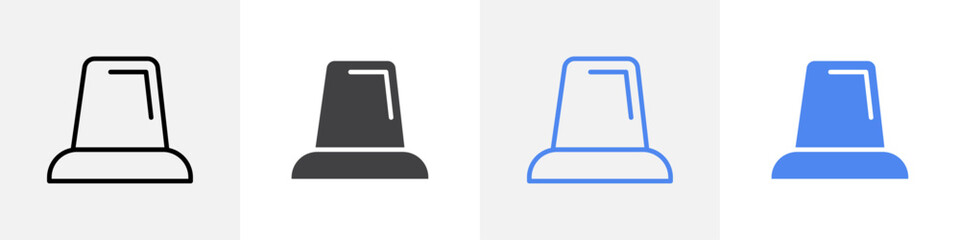 siren icon vector set use for web ui or app © Muhtemel