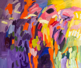 Painting as a Background